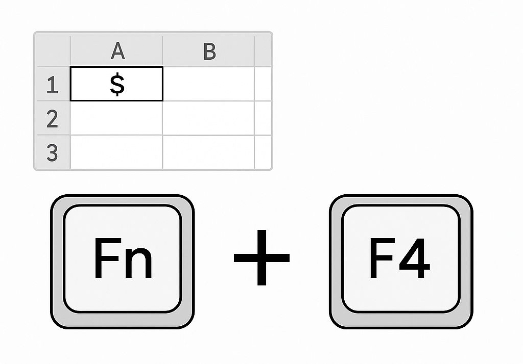 Cách sử dụng dấu $ trong công thức Excel thực tế