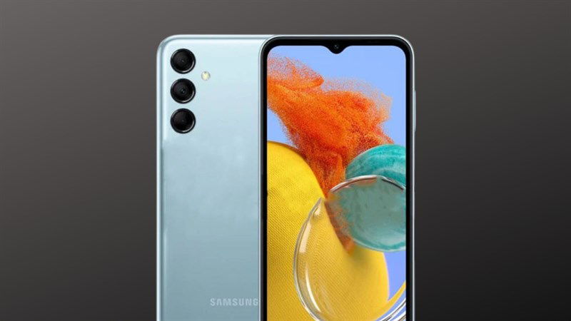 Samsung Galaxy M14 thu hút với thiết kế vuông vức