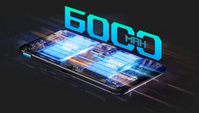ASUS ROG Phone 7 sỡ hữu viên pin 6000mAh và sạc nhanh 65W