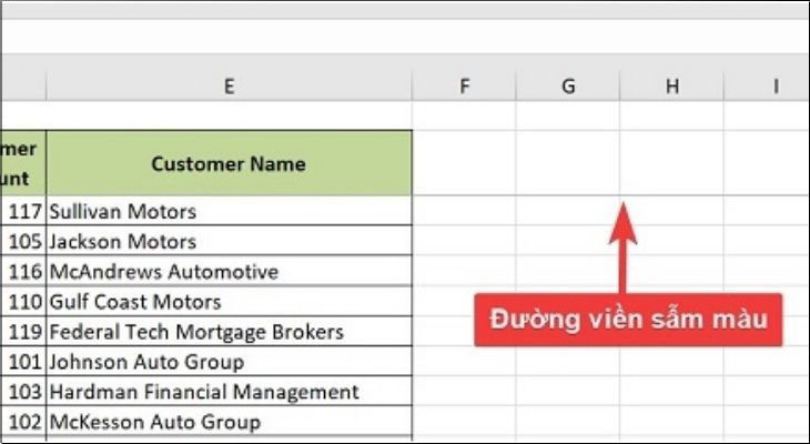 Cách cố định dòng trong Excel