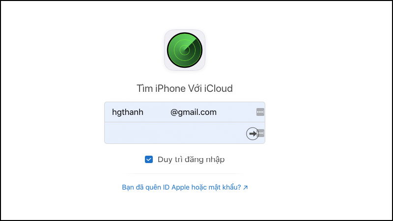 Xác minh vị trí của AirPods thông qua iCloud.com