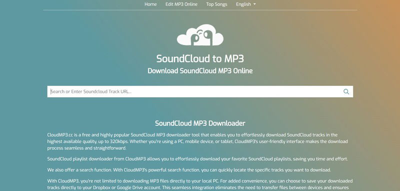 Sử dụng SoundCloudToMP3 để tải nhạc từ SoundCloud về điện thoại