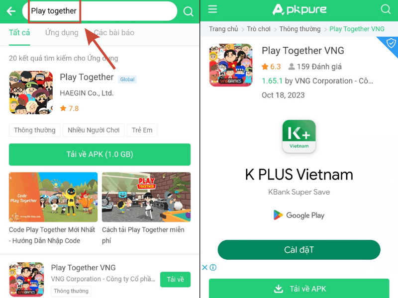 Tải Play Together trên APKPure 