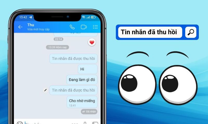 Giải thích tính năng thu hồi tin nhắn trên Zalo