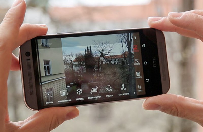 HTC One M8 Docomo camera kép