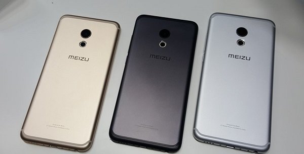 Meizu Pro 6 được bán ra với 3 màu vàng, bạc và đồng