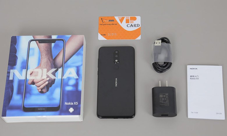 Nokia X5 2018 chính hãng xách tay ra mắt