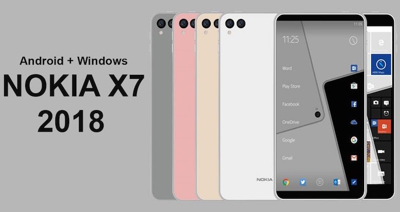 Nokia X7 2018 cấu hình thiết kế giá bán dự kiến