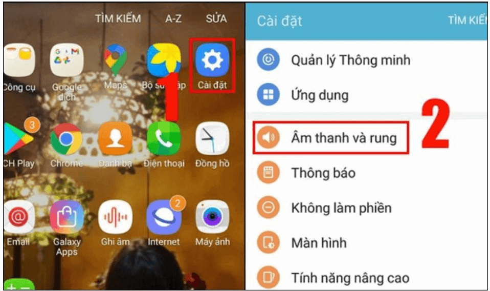 Kiểm tra và điều chỉnh lại cài đặt âm thanh, thông báo hệ thống