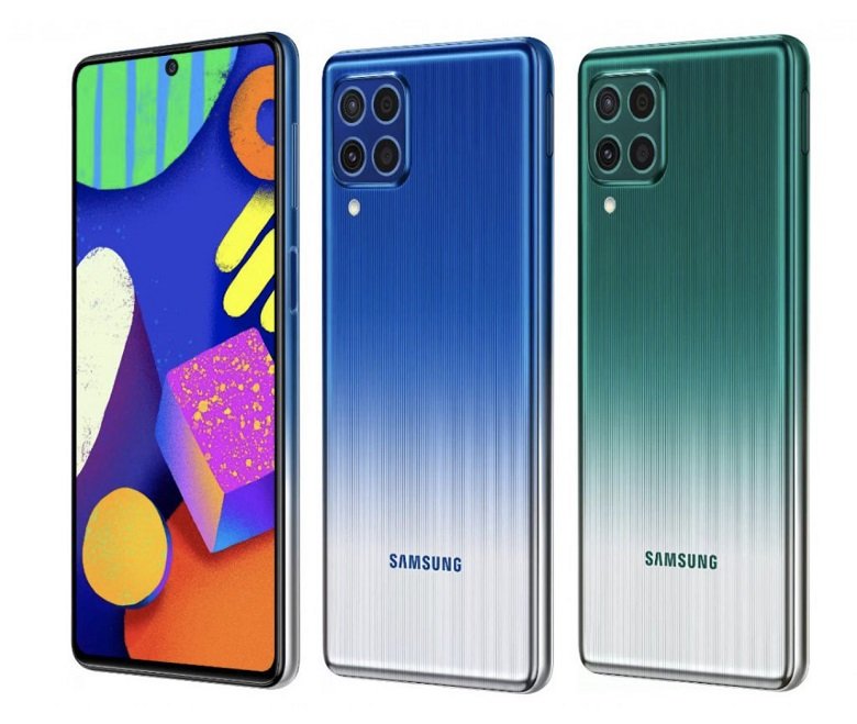 Samsung Galaxy F62 thiết kế