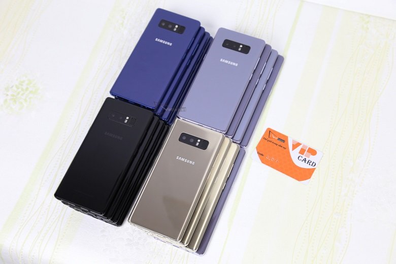 Samsung Galaxy Note 8 có khả năng chạy nhiều ứng dụng với RAM 6GB