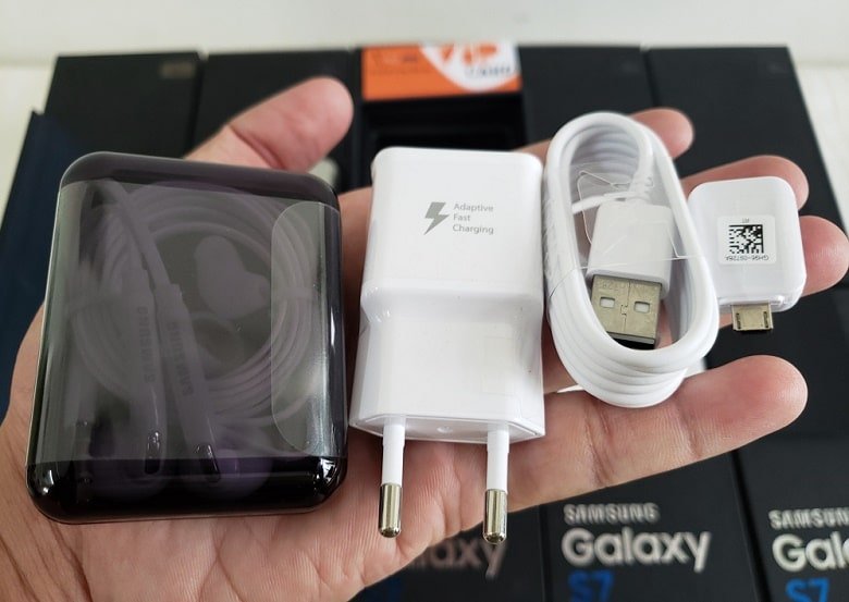 Samsung Galaxy S7 chính hãng 2 Sim full phụ kiện