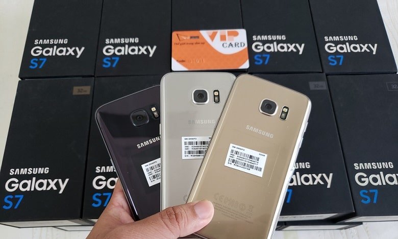 Samsung Galaxy S7 chính hãng 2 Sim thiết kế đẹp