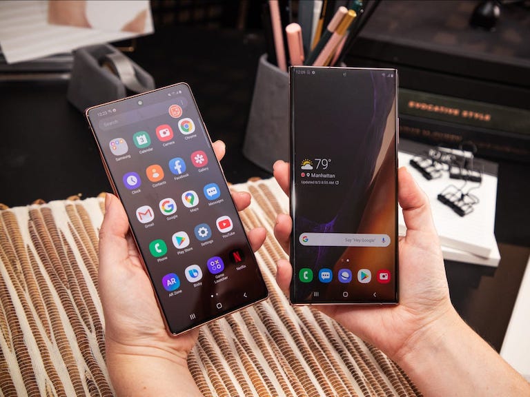màn hình Galaxy Note 20 Ultra 128GB Hàn Quốc