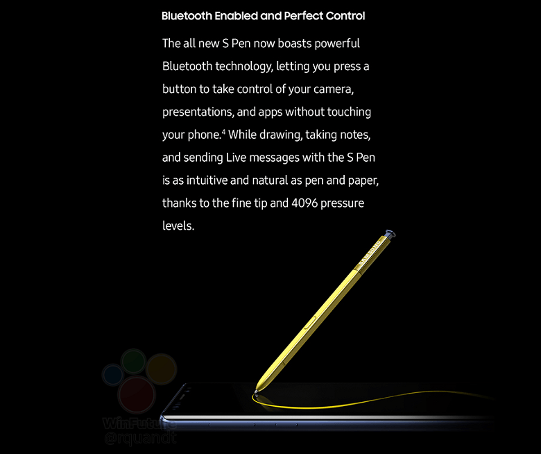 tính năng mới bút S Pen của Samsung Galaxy Note 9