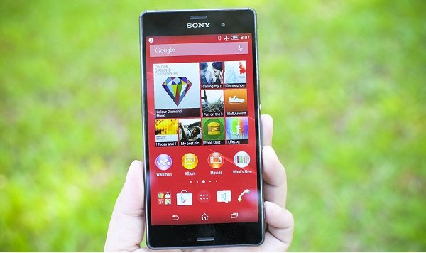 Thiết kế đẹp Sony Z3 T-Mobile