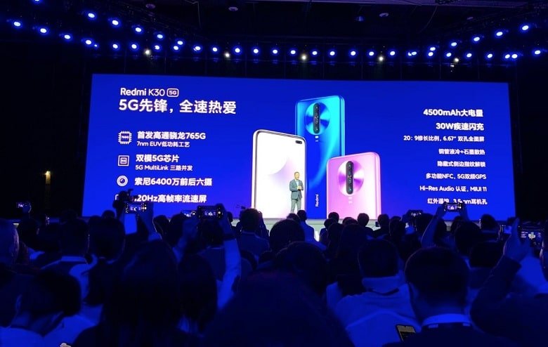 cấu hình Xiaomi Redmi K30 5G