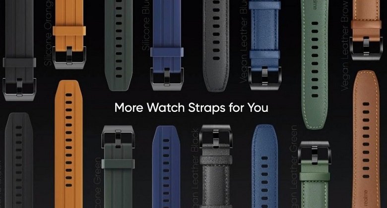 Realme Watch S Pro thiết kế dây đeo