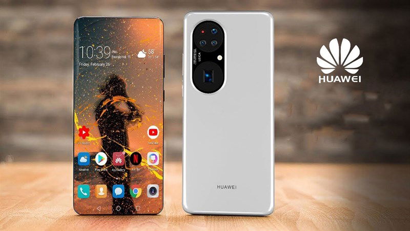 Huawei thiết kế Flagship màn hình cong đầy ấn tượng