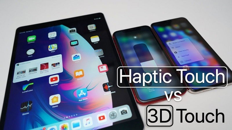 So sánh Haptic Touch và 3D Touch