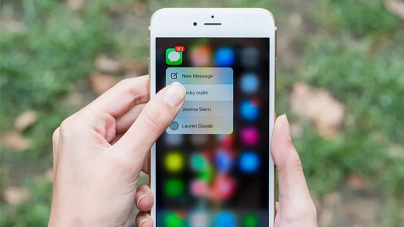 Nguyên nhân Apple loại bỏ 3D Touch