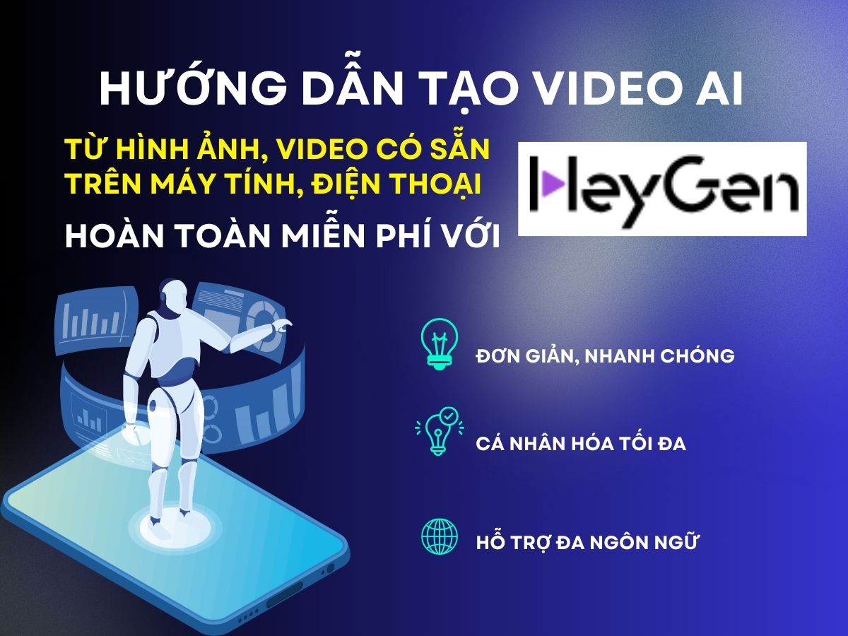 Cách sử dụng Heygen AI cho người mới