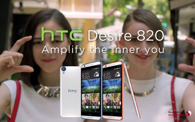 HTC Desire 820 dual sim ấn tượng