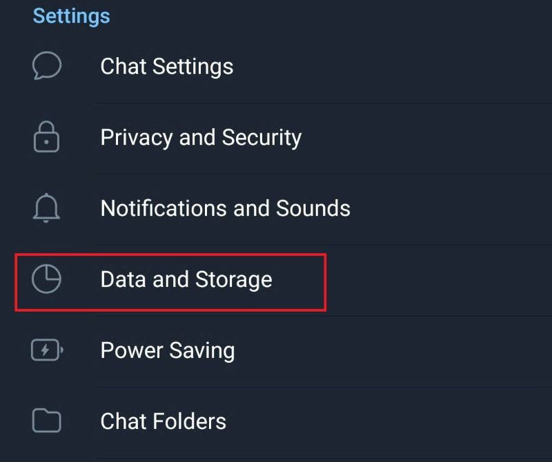 Chọn Data and Storage - 4