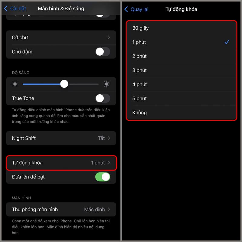 Điều chỉnh kết nối khi cần tiết kiệm pin nhanh