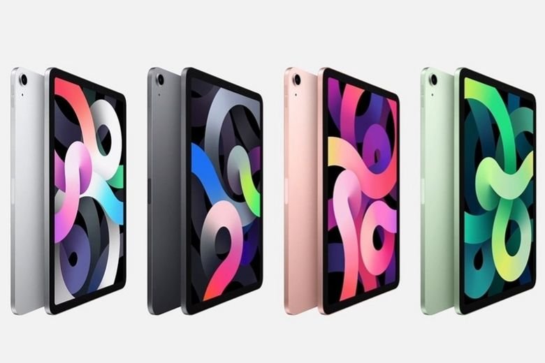 iPad Air 4 nhiều màu sắc lựa chọn