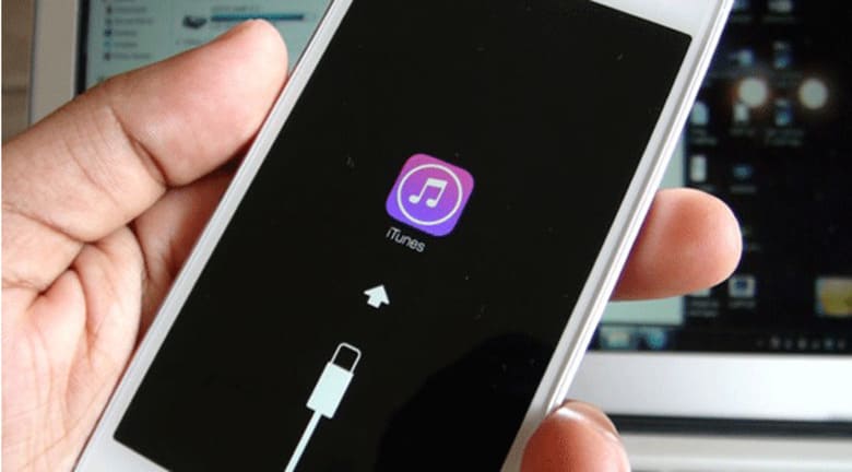 Giao diện iTunes nhận diện iPhone lỗi nguồn