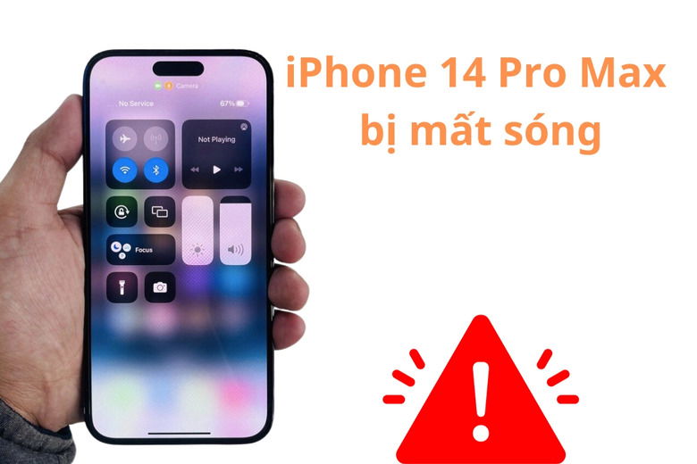 iPhone 14 Pro Max không có sóng: Dấu hiệu, nguyên nhân và cách xử lý