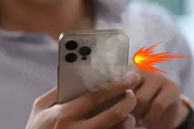 iPhone 16 Pro Max bị nóng máy là tình trạng gì?