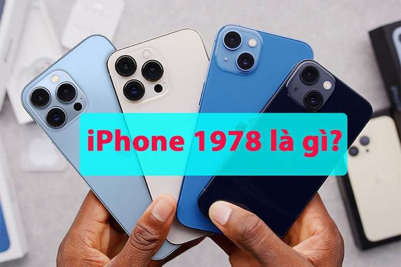 Iphone 1978 là gì?