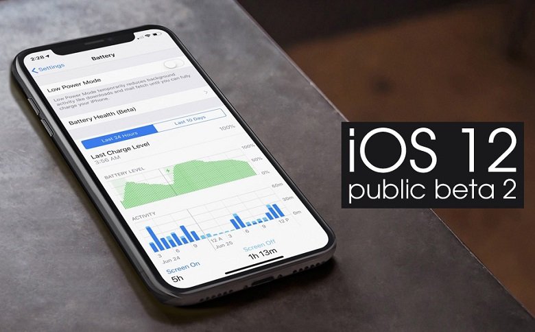 iOS 12 Public beta 2 phát hành bản thử nghiệm