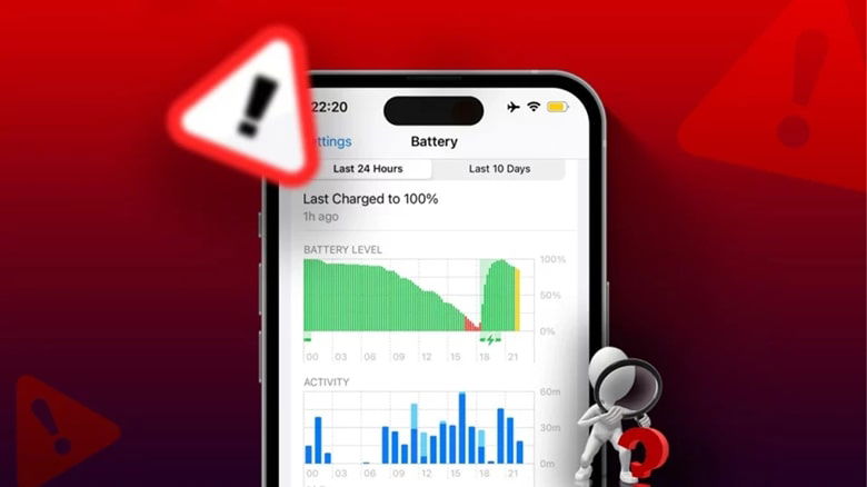 Xác định nguyên nhân khiến iphone tự tụt pin khi không sử dụng