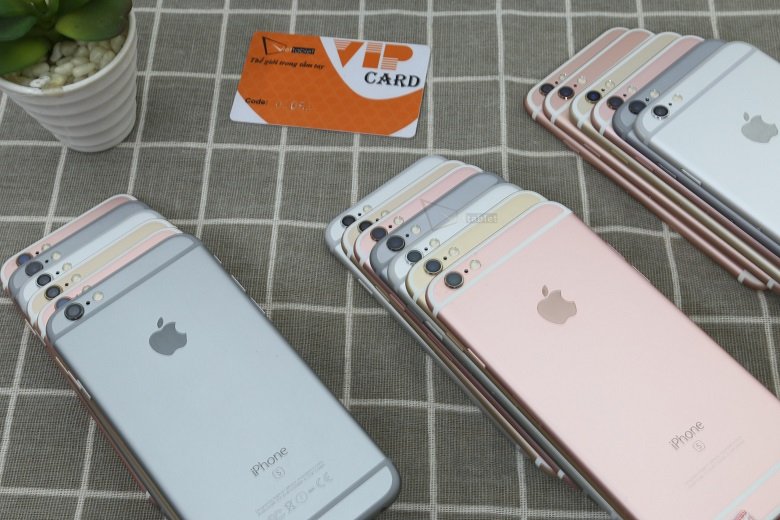 iPhone 6S cũ sở hữu nhiều màu sắc bắt mắt