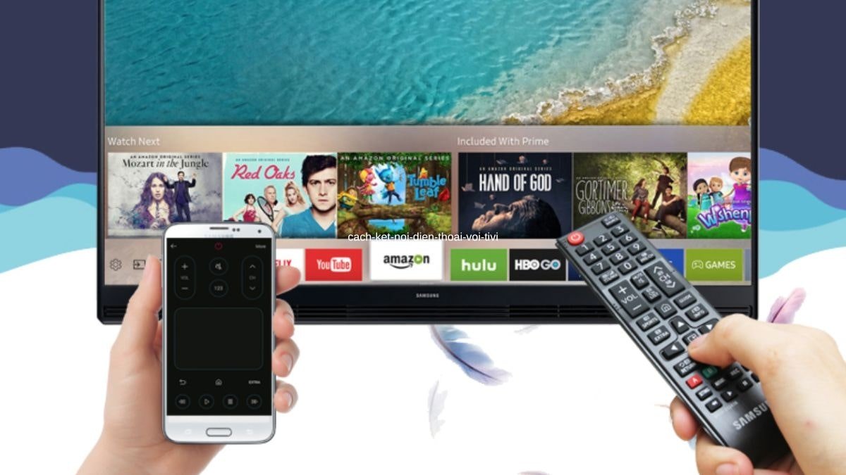 Kết nối điện thoại Samsung với tivi thông qua cáp MHL