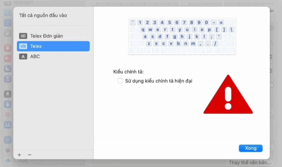 Google Docs không phản hồi khi bật bộ gõ tiếng Việt