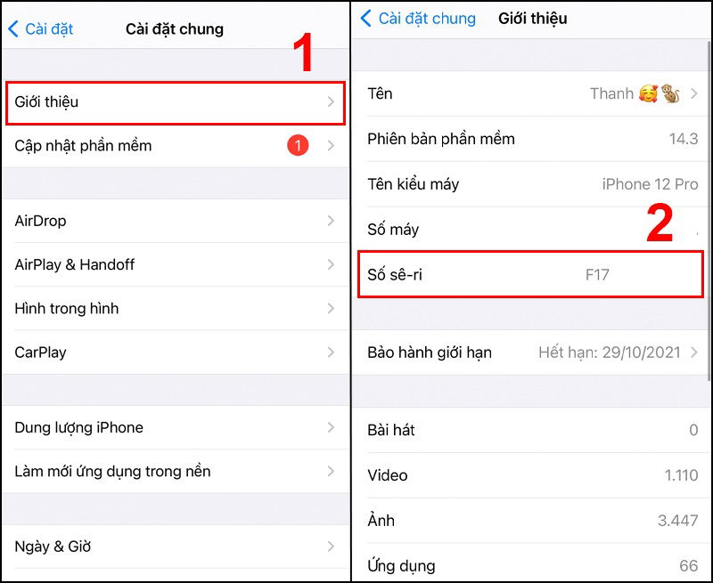 Cách kiểm tra xuất xứ của iPhone qua số seri