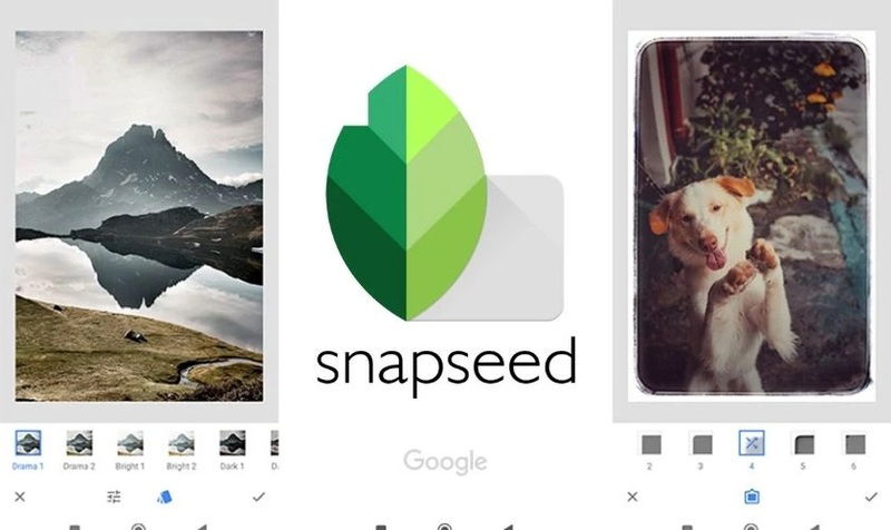 Giao diện thân thiện của Snapseed với tính năng làm rõ ảnh mạnh mẽ