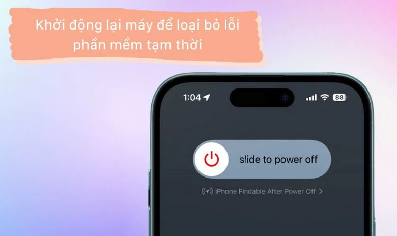 Khởi động lại để khắc phục loa bị rè