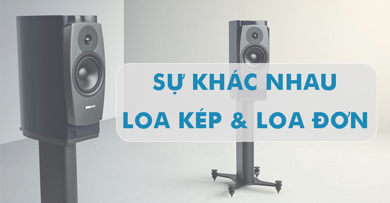 Sự khác biệt giữa loa kép và loa đơn