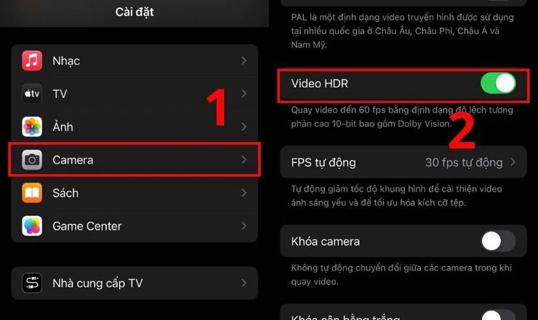Điều chỉnh cài đặt ánh sáng sẽ giúp bạn kiểm soát tốt hơn chất lượng ảnh