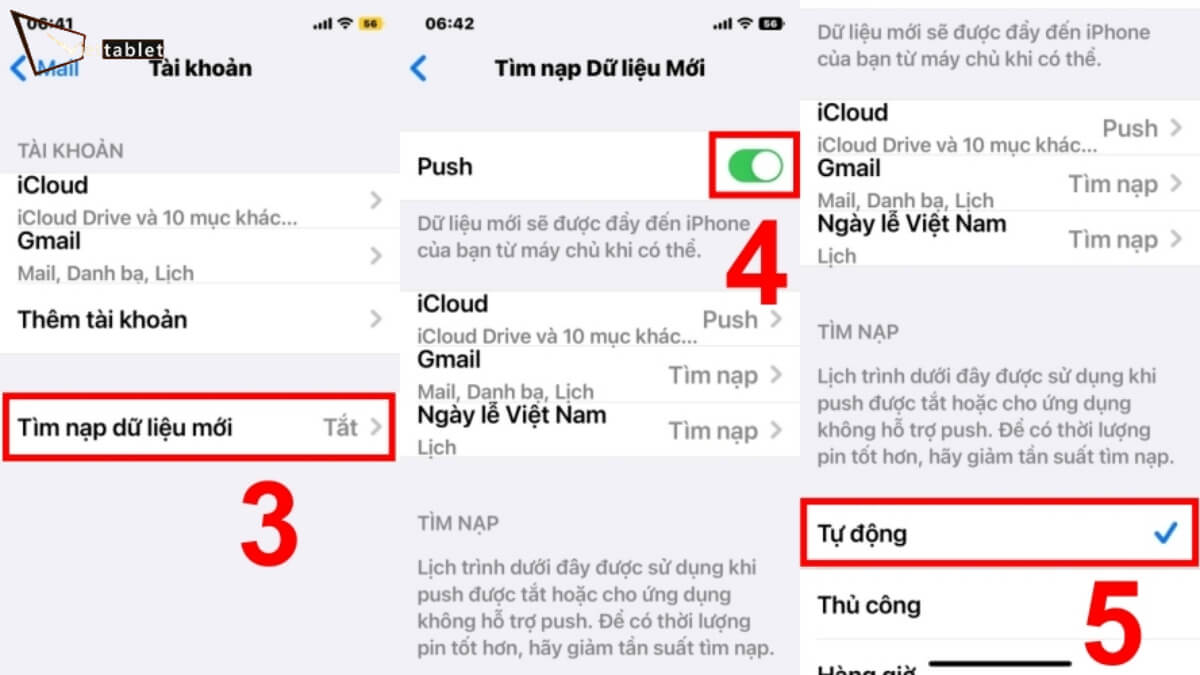 Cài đặt Push hoặc Fetch chưa phù hợp