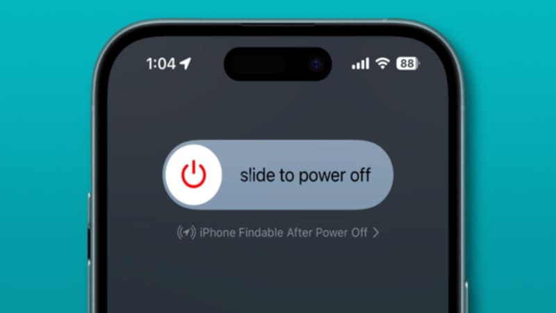 Khởi động lại iPhone để làm mới hệ thống