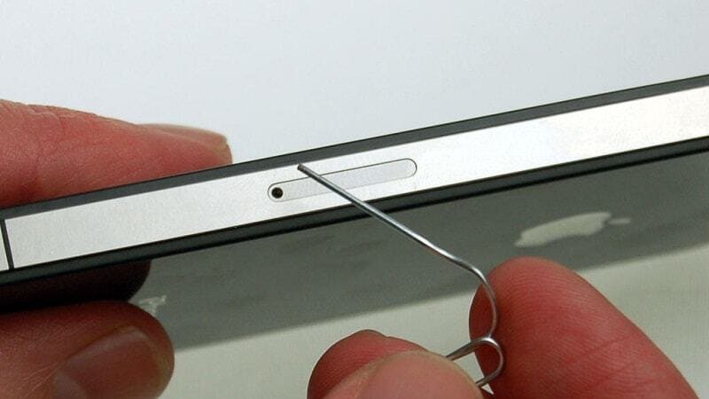 Tháo và vệ sinh SIM đúng cách