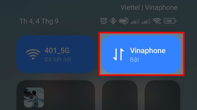 Kết nối Wi-Fi hoặc dữ liệu di động bị gián đoạn