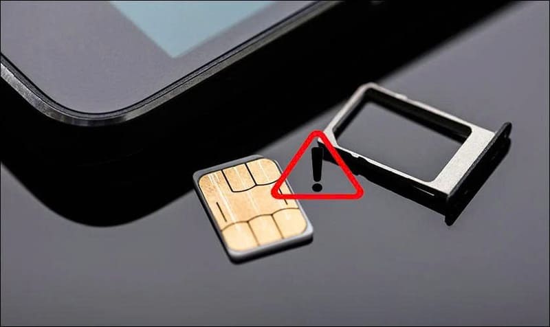 SIM hoặc khay SIM gặp vấn đề