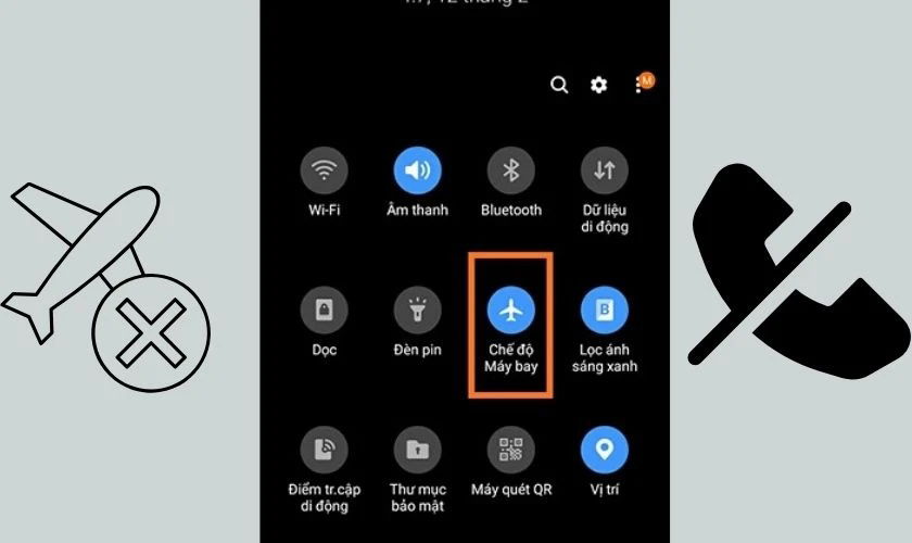 Chế độ Không làm phiền / im lặng chặn thông báo cuộc gọi